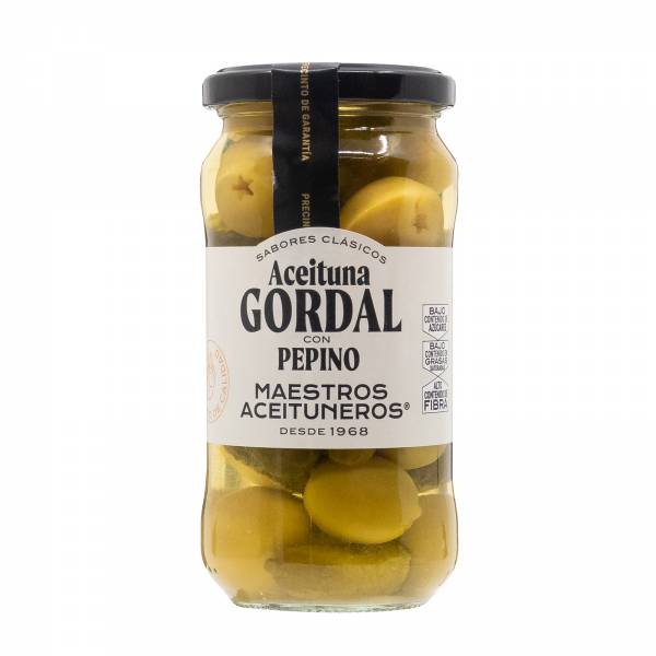 Maestros Aceituneros Gordal Olive with Pickle Cucumber, 370g