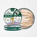 La Curiosa Razor Clams In Brine 6/8 Pieces, 111g