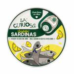 La Curiosa Small Sardines In Olive Oil With Lemon (10-14 Pieces), 110g