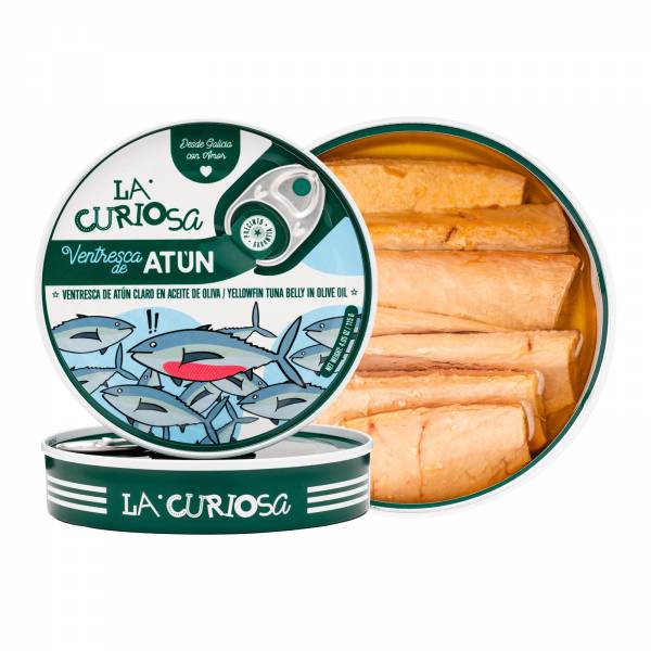 La Curiosa Yellowfin Tuna Belly In Olive Oil, 115g