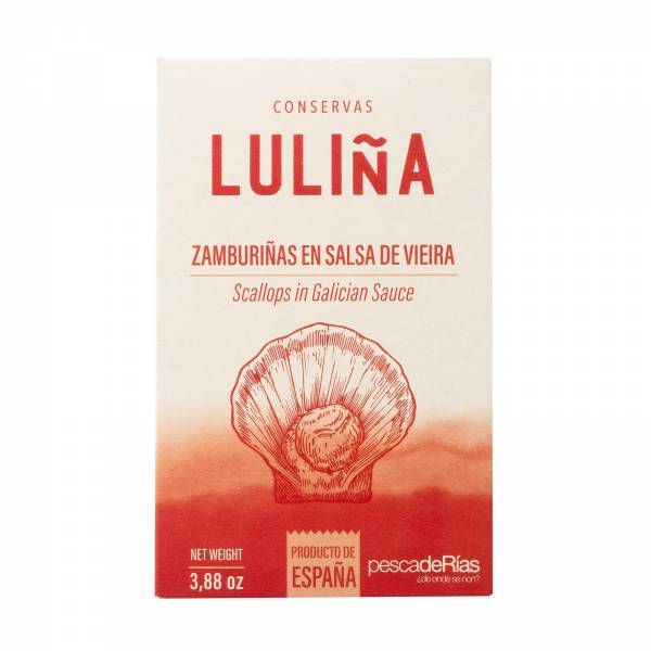 Lulina Scallops In Galician Sauce, 110g