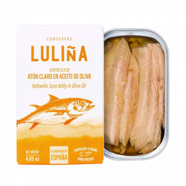 Lulina Yellowfin Tuna Belly In Olive Oil, 115g