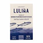 Lulina Small Spicy Sardines In Olive Oil - 10/14 Pieces, 115g
