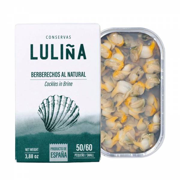 Lulina Cockles In Brine - 50/60 Pieces, 110g