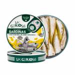 La Curiosa Small Sardines In Truffled Olive Oil (10-14 Pieces), 110g