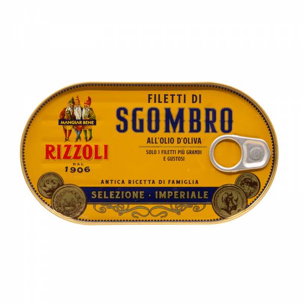 Rizzoli "Selezione Imperiale" Mackerel Fillets in Olive Oil, 160g
