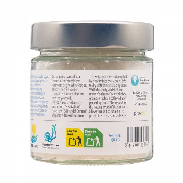 Salinas Del Carmen Organic Sea Salt, 130g