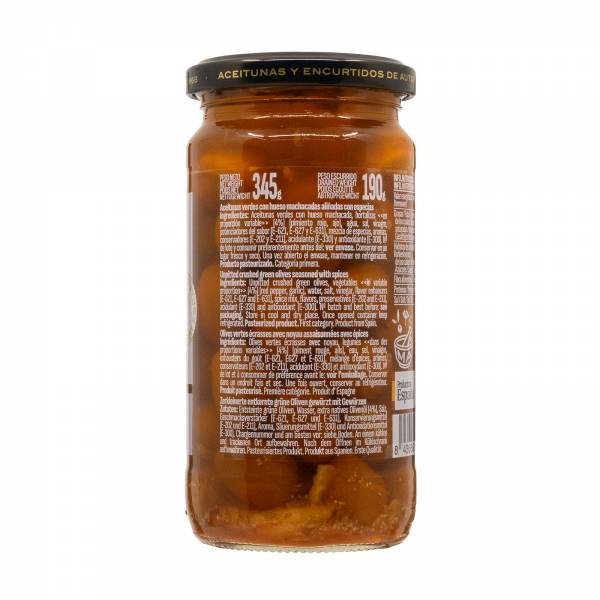 Maestros Aceituneros Olives in The Recipe of Maestro Jose Olives, 345g