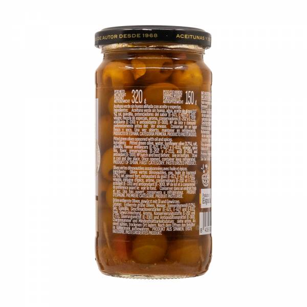 Maestros Aceituneros Olives in The Recipe of Maestro Mexicano, 320g