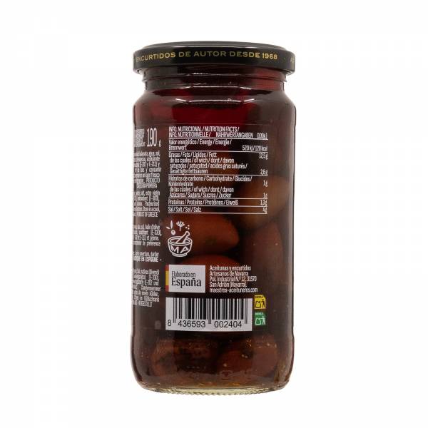 Maestros Aceituneros Kalamata Olives in Extra Virgin Olive Oil, 345g