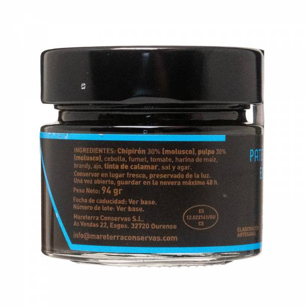 Mareterra Conservas Squid in its Ink Pate, 94g