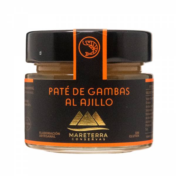 Mareterra Conservas Shrimp Scampi Pate, 94g