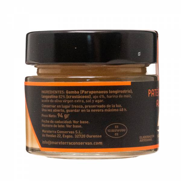 Mareterra Conservas Shrimp Scampi Pate, 94g