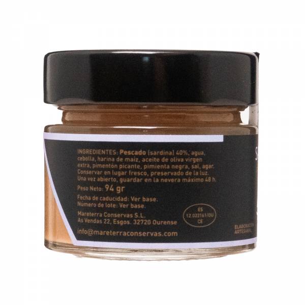 Mareterra Conservas San Juan - Sardines with Paprika Pate, 94g