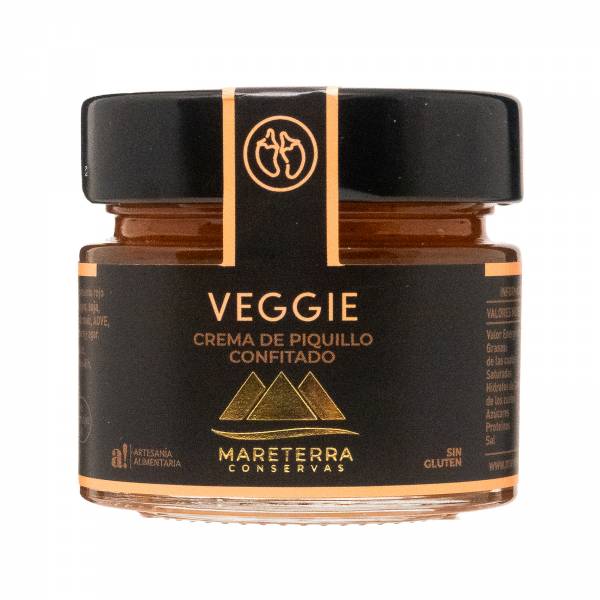 Mareterra Conservas Veggie Pate - Candied Piquillo, 94g