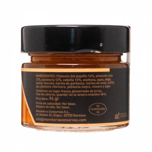 Mareterra Conservas Veggie Pate - Candied Piquillo, 94g