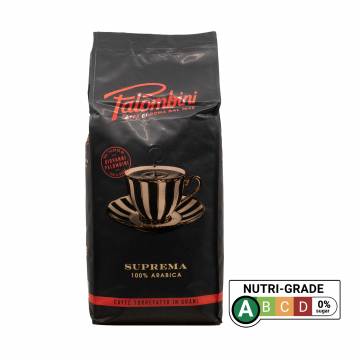 Daroma Palombini Suprema Italian Whole Roasted Coffee Beans - 100% Arabica, 1kg