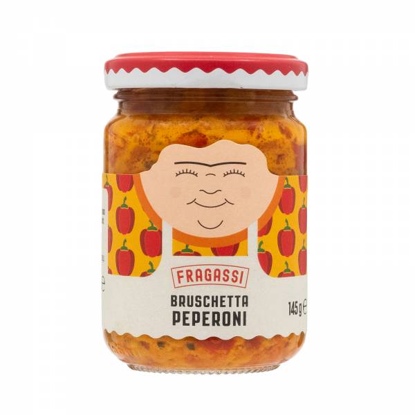 Tenuta Fragassi Sweet Peppers Bruschetta, 145g