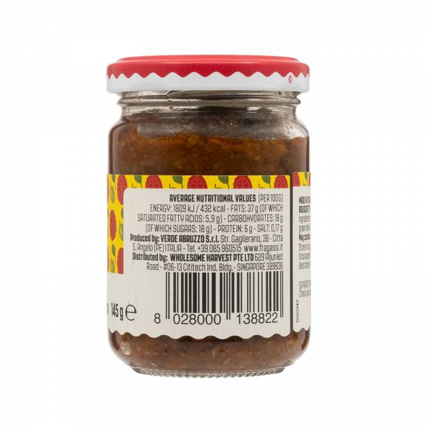 Tenuta Fragassi Bruschetta with Dried Tomatoes, Olives & Capers, 145g