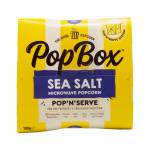 PopBox Sea Salt Microwave Popcorn, 100g