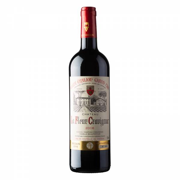 Chateau La Fleur Cravignac Saint-Emilion Grand Cru Red Wine, 750ml