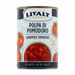 LITALY Chopped Tomatoes, 400g