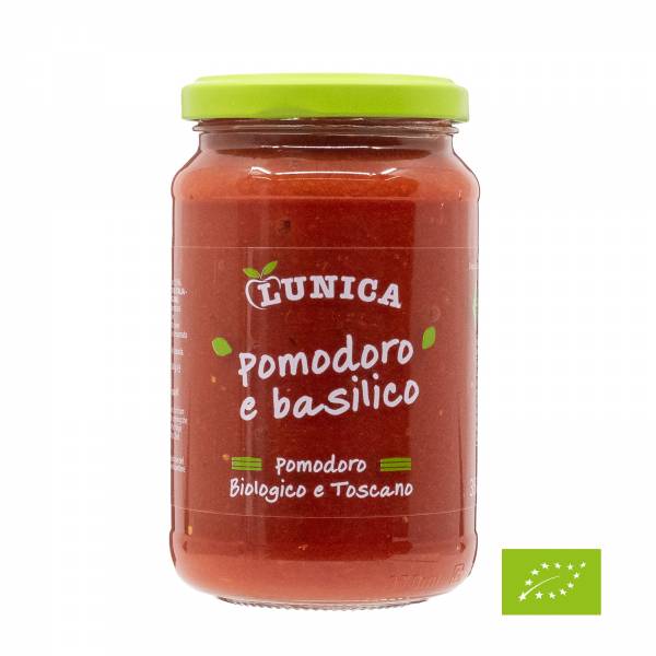 Lunica Organic Tuscan Tomato & Basil, 350g