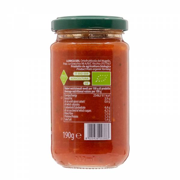 Lunica Organic Pomarola, 190g