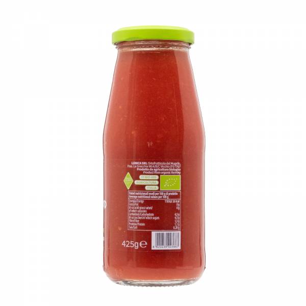 Lunica Organic Tuscan Tomato Pulp, 425g