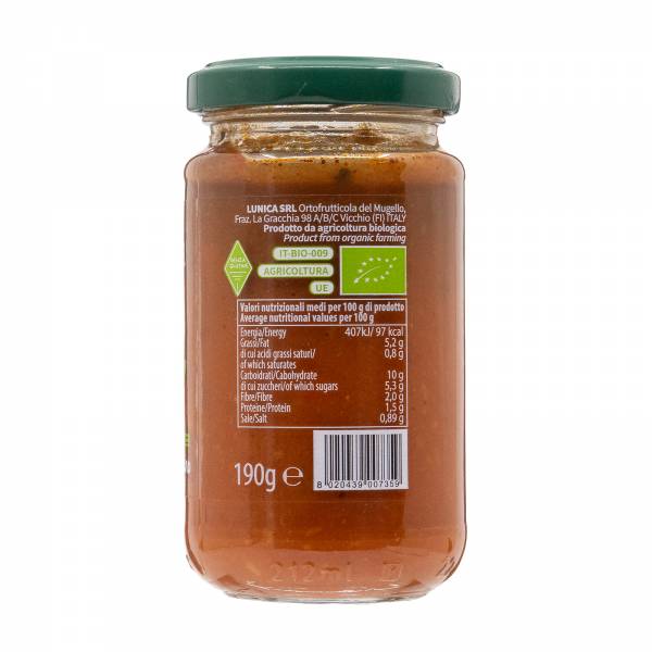 Lunica Organic Vegan Di Bosco Sauce, 190g