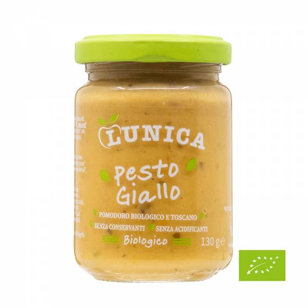 Lunica Organic Yellow Pesto, 130g