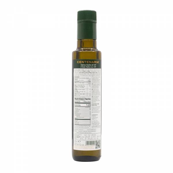 Terre Francescane Gradassi Centenaria Italian Extra Virgin Olive Oil, 250 ml