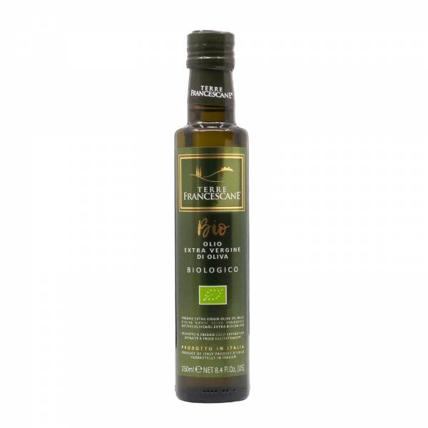 Terre Francescane BIO Organic Italian Extra Virgin Olive Oil, 250ml