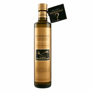 Terre Francescane Monovarietals Moraiolo Italian Extra Virgin Olive Oil, 500ml