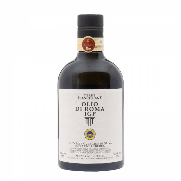 Terre Francescane Olio Di Roma IGP “Capitello” Extra Virgin Oil, 500ml