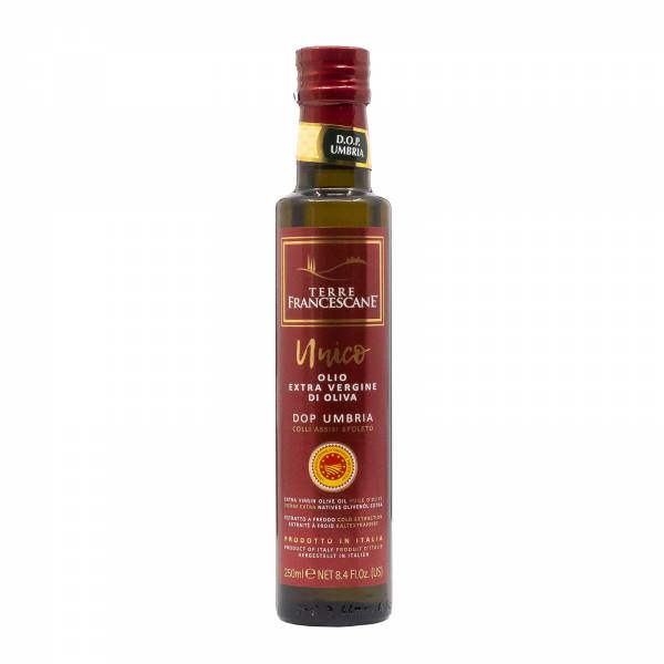 Terre Francescane Unico DOP Umbria Extra Virgin Olive Oil, 250ml