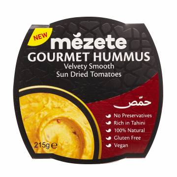 Mezete Sun Dried Tomato Hummus, 215g
