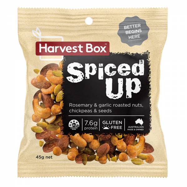 Harvest Box Spiced Up, 45g (Pack of 10)