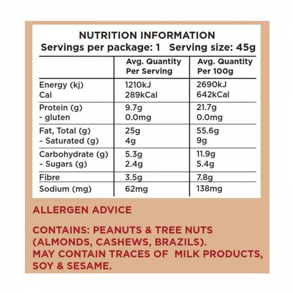 Harvest Box We Love Nut, 45 g (Pack of 10)