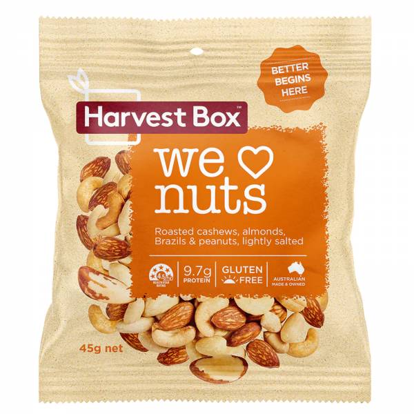 Harvest Box We Love Nut, 45 g (Pack of 10)
