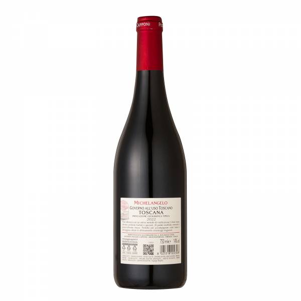 Fattoria Poggio Capponi Michelangelo Rosso Toscano IGT Red Wine, 750 ml