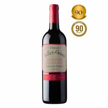 Chateau Belles-Graves Lalande-de-Pomerol Red Wine, 750 ml