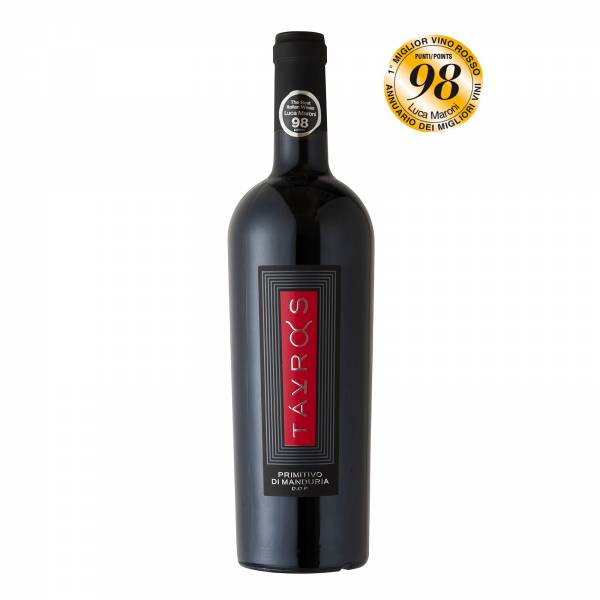 La Bollina "Tavros" Primitivo di Manduria DOP 2018 Red Wine, 750 ml - 6 bots @ $268.80