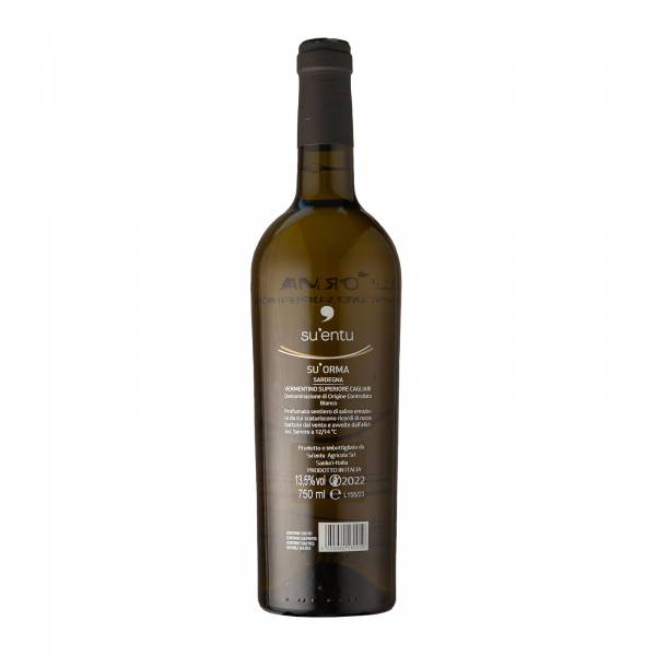 Su’entu Su'Orma Cagliari DOC Vermentino Superiore White Wine, 750 ml