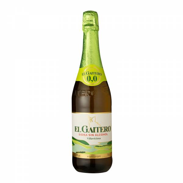 El Gaitero Gaitero Spanish Cider 0.0, 6 x 750 ml