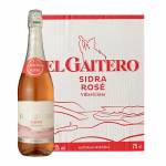 El Gaitero Rose Sparkling Cider, 6 x 750ml